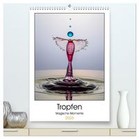 Produktbild: Tropfen Magische Momente (hochwertiger Premium Wandkalender 2026 DIN A2 hoch), Kunstdruck in Hochglanz