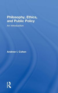 Produktbild: Philosophy, Ethics, and Public Policy