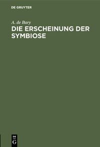 Produktbild: Die Erscheinung der Symbiose