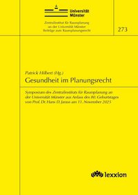 Produktbild: Gesundheit im Planungsrecht
