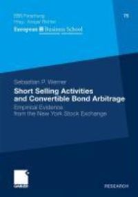 Produktbild: Short Selling Activities and Convertible Bond Arbitrage