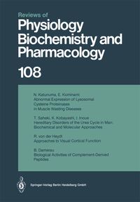 Produktbild: Reviews of Physiology, Biochemistry and Pharmacology