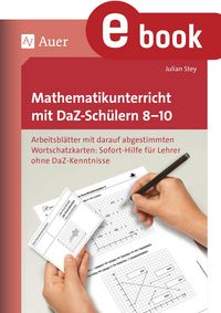 Produktbild: Mathematikunterricht mit DaZ-Sch&uuml;lern 8-10