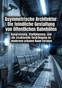 Produktbild: Asymmetrische Architektur: Die feindliche Gestaltung von &ouml;ffentlichen Bahnh&ouml;fen