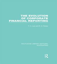 Produktbild: Evolution of Corporate Financial Reporting (RLE Accounting)