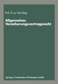 Produktbild: Schriftenreihe &bdquo;Die Versicherung&ldquo;