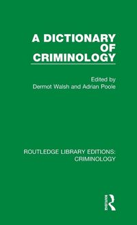 Produktbild: A Dictionary of Criminology