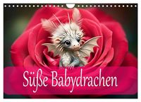 Produktbild: S&uuml;&szlig;e Babydrachen (Wandkalender 2026 DIN A4 quer), CALVENDO Monatskalender