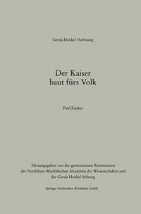Produktbild: Der Kaiser baut f&uuml;rs Volk