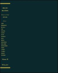 Produktbild: Organic Reactions, Volume 92
