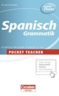Produktbild: Pocket Teacher Spanisch Grammatik 5.-10. Klasse