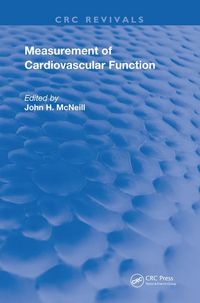 Produktbild: McNeill, J: Measurement of Cardiovascular Function