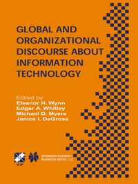 Produktbild: Global and Organizational Discourse about Information Technology