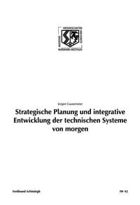Produktbild: Strategische Planung und integrative Entwicklung der technischen Systeme von morgen