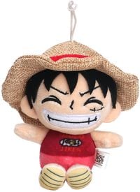 Produktbild: One Piece &ndash; Pl&uuml;sch-Anh&auml;nger &ndash; Ruffy &ndash; 11 cm