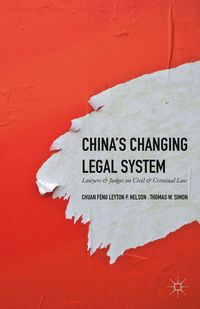 Produktbild: China's Changing Legal System