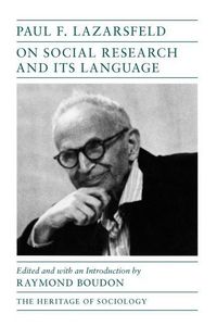 Produktbild: Lazarsfeld, P: On Social Research & its Language (Paper)