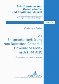 Produktbild: Die Entsprechenserklärung zum Deutschen Corporate Governance Kodex nach § 161 AktG