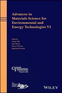 Produktbild: Advances in Materials Science for Environmental and Energy Technologies VI