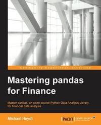Produktbild: Mastering Pandas for Finance