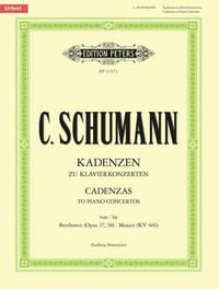Produktbild: Kadenzen zu Klavierkonzerten
