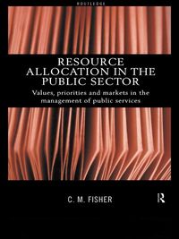 Produktbild: Resource Allocation in the Public Sector