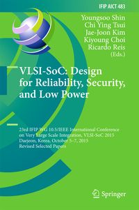 Produktbild: VLSI-SoC: Design for Reliability, Security, and Low Power