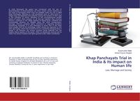 Produktbild: Khap Panchayats Trial in India & Its impact on Human life