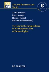 Produktbild: Tort Law in the Jurisprudence of the European Court of Human Rights