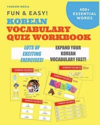 Produktbild: Fun and Easy! Korean Vocabulary Quiz Workbook