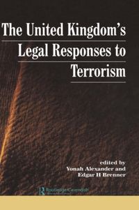 Bild vom Artikel UK's Legal Responses to Terrorism vom Autor Yonah Brenner, Edgar H. Alexander