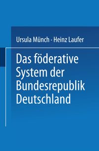 Produktbild: Das f&ouml;derative System der Bundesrepublik Deutschland