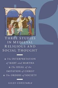 Produktbild: Three Studies in Medieval Religious and Social Thought