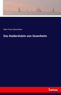 Produktbild: Das Haider&ouml;slein von Sesenheim