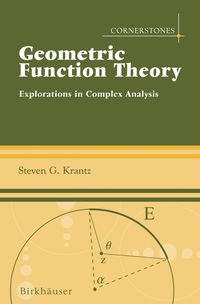 Produktbild: Geometric Function Theory