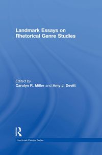 Produktbild: Landmark Essays on Rhetorical Genre Studies