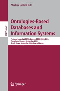 Bild vom Artikel Ontologies-Based Databases and Information Systems vom Autor Martine Collard