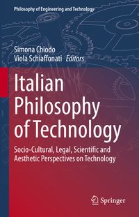 Produktbild: Italian Philosophy of Technology