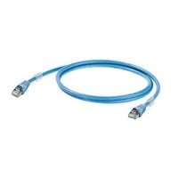 Produktbild: Weidm&uuml;ller 1165900002 RJ45 Patchkabel CAT 6a S/FTP 0.20m Blau UL-zertifiziert 1St.
