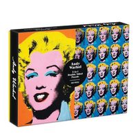 Produktbild: Warhol Marilyn 500 Piece Double Sided Puzzle