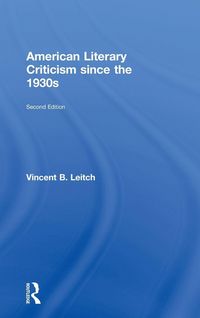 Produktbild: American Literary Criticism Since the 1930s