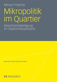 Produktbild: Mikropolitik im Quartier
