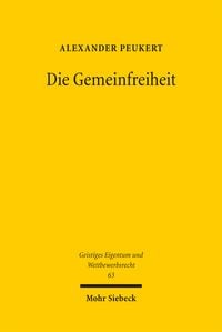 Produktbild: Die Gemeinfreiheit