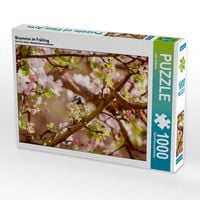 Produktbild: CALVENDO Puzzle Blaumeise im Fr&uuml;hling | 1000 Teile Lege-Gr&ouml;&szlig;e 64x48cm Foto-Puzzle f&uuml;r gl&uuml;ckliche Stunden