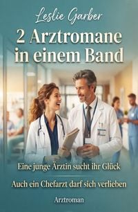 Produktbild: 2 Arztromane in einem Band: Eine junge &Auml;rztin sucht ihr Gl&uuml;ck / Auch ein Chefarzt darf sich verlieben: Arztroman