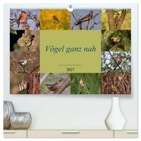 Produktbild: V&ouml;gel ganz nah (hochwertiger Premium Wandkalender 2027 DIN A2 quer), Kunstdruck in Hochglanz