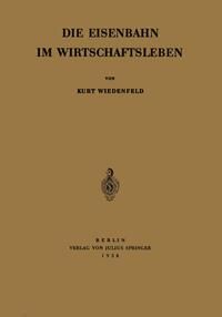 Produktbild: Die Eisenbahn im Wirtschaftsleben