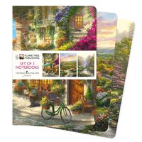 Produktbild: Dreier Set DIN-A5-Format-Notizb&uuml;cher: Thomas Kinkade