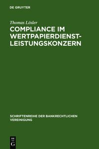 Produktbild: Compliance im Wertpapierdienstleistungskonzern