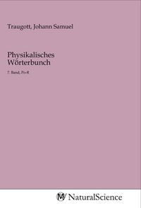 Produktbild: Physikalisches W&ouml;rterbunch